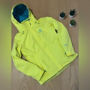 Kailas 3 in 1 Women’s Waterproof Jacket in Yellow and Teal